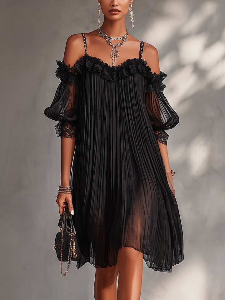 Finella | Off-Shoulder Mini Dress