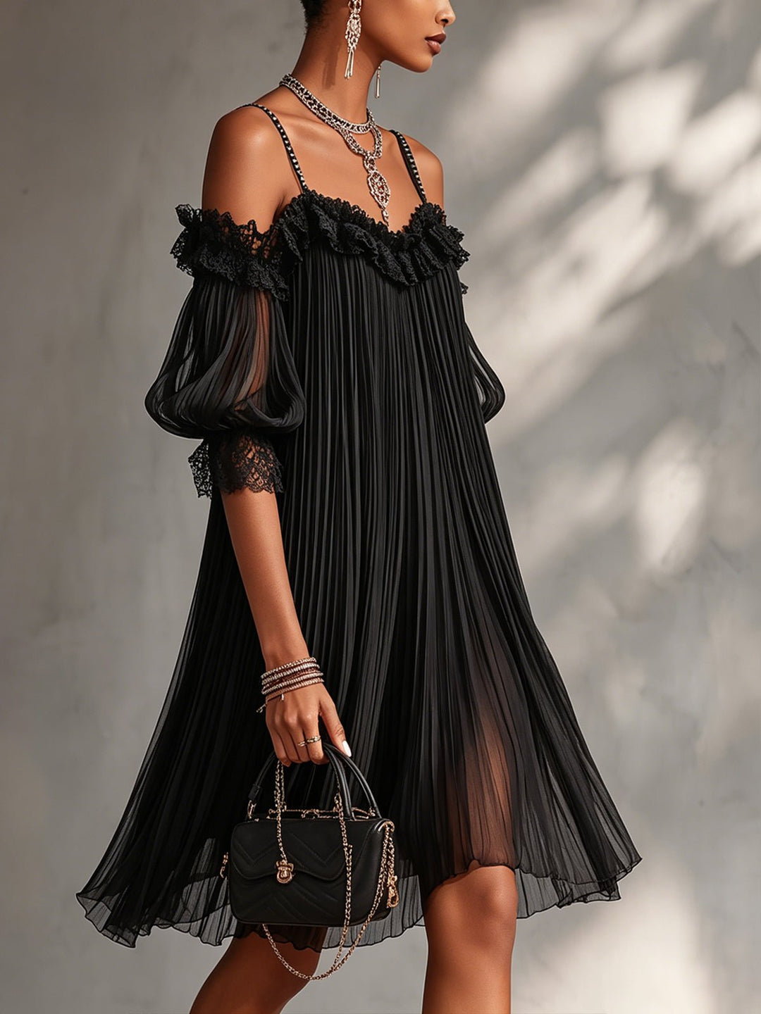 Finella | Off-Shoulder Mini Dress