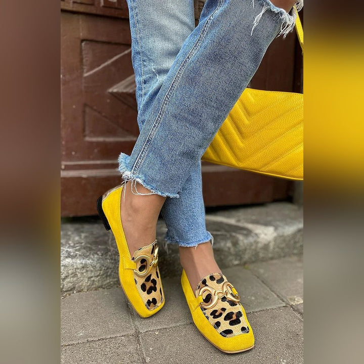 Beulah | Animal Print Loafers