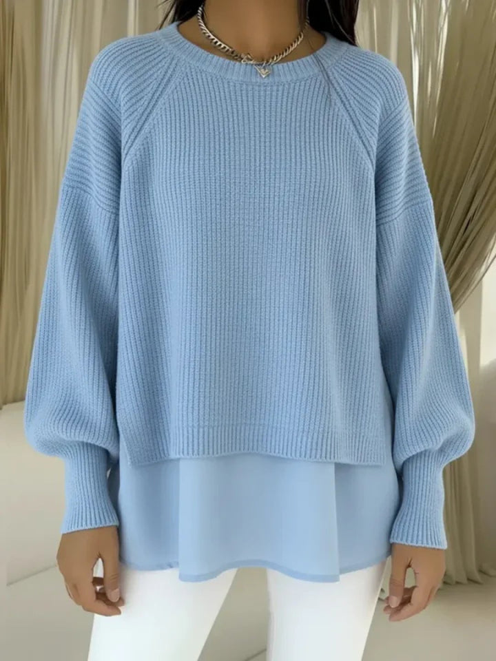 Gwynneth | Layered-Look Sweater