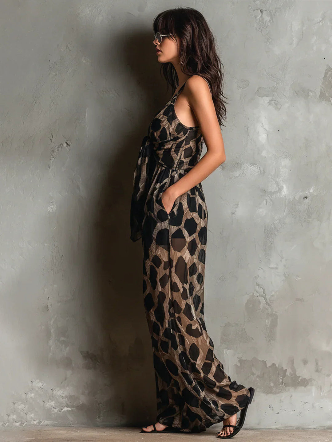 Eloise | Leopard Print Jumpsuit