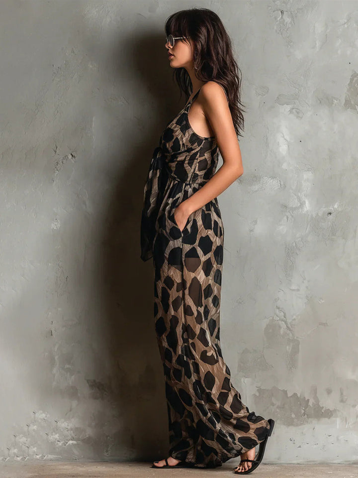 Eloise | Leopard Print Jumpsuit