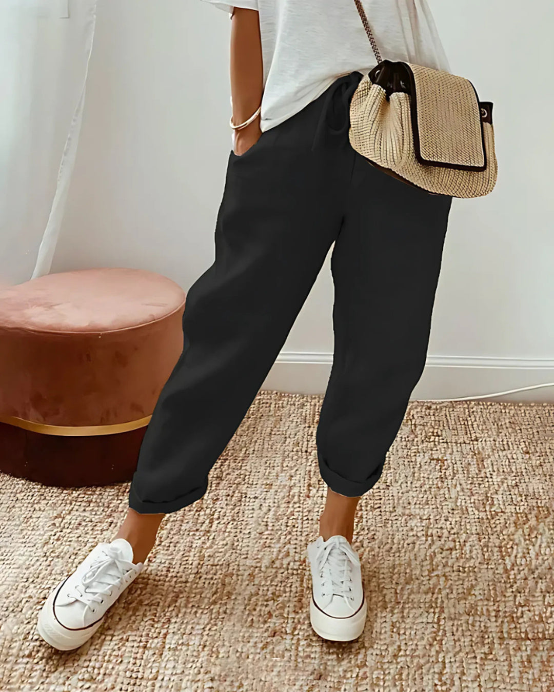 Vivienne | Breathable Linen Pants