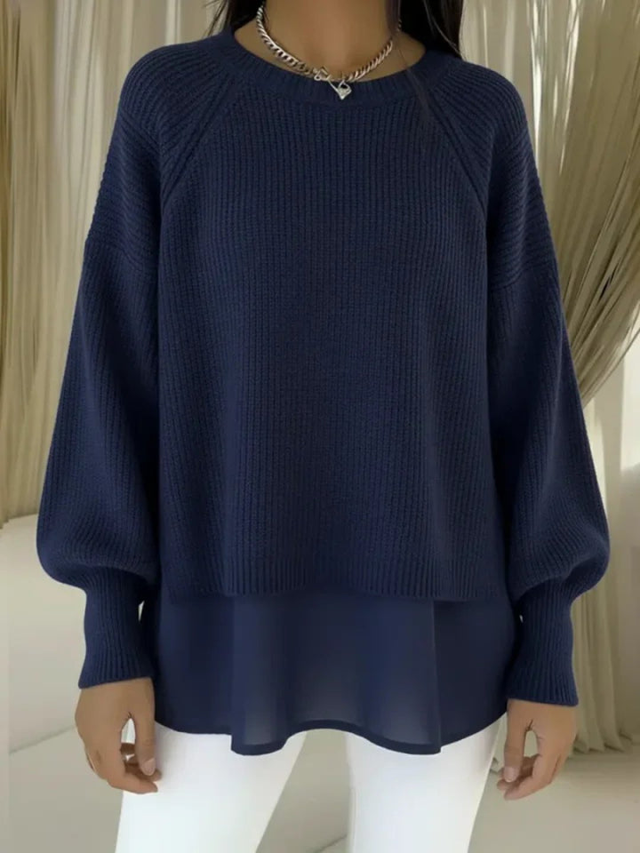 Gwynneth | Layered-Look Sweater