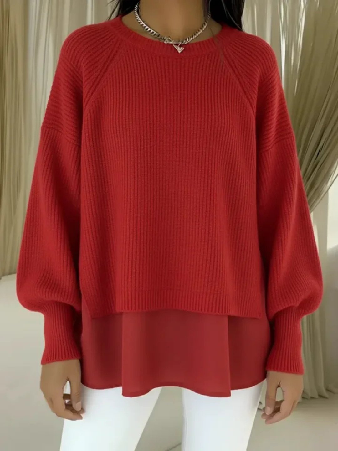 Gwynneth | Layered-Look Sweater