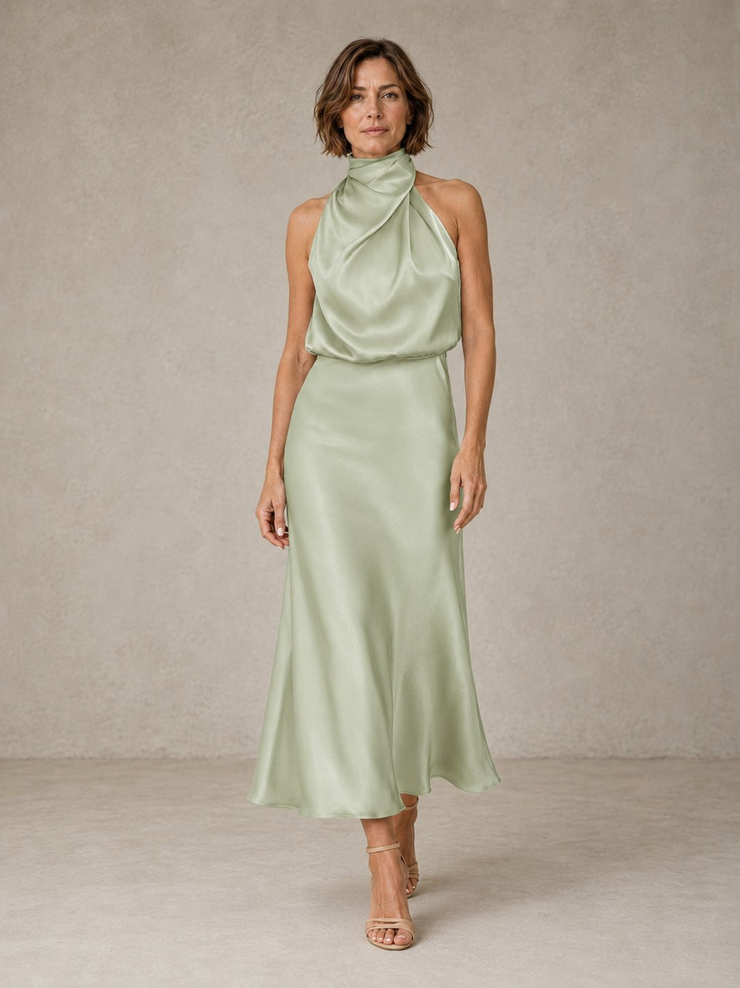 Lura | Halter Evening Dress