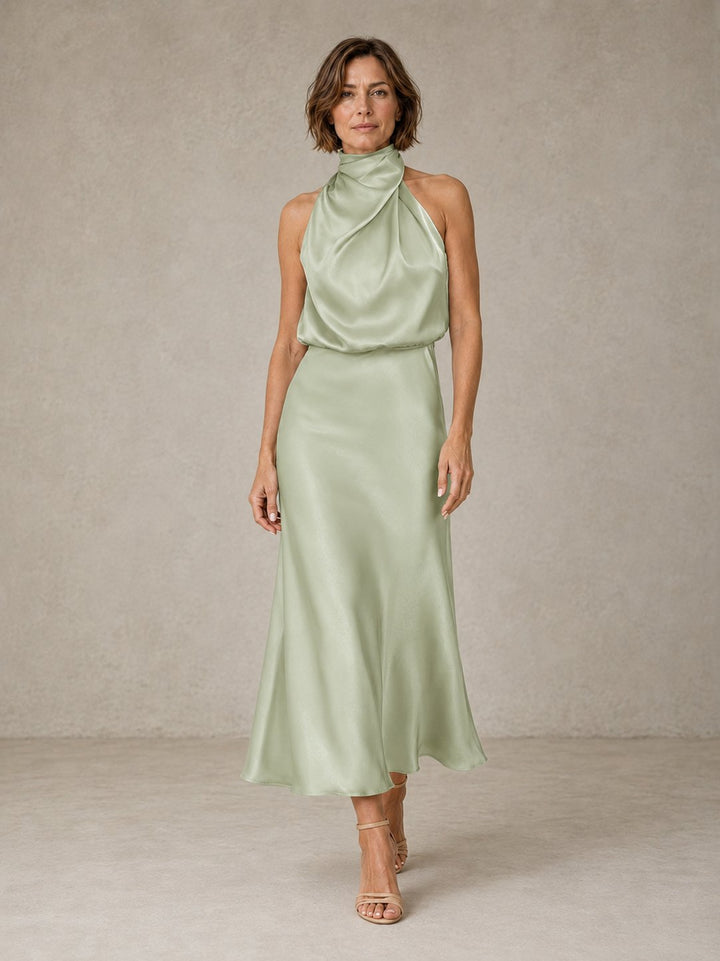 Lura | Halter Evening Dress
