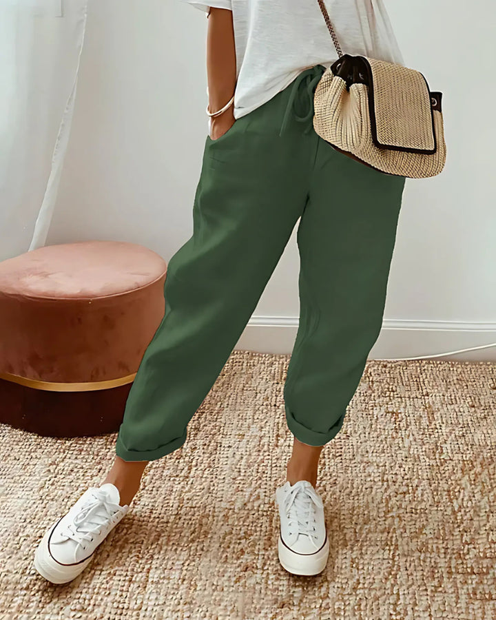 Vivienne | Breathable Linen Pants