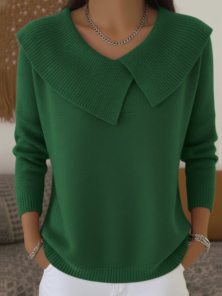 Everild | Warm Sweater with Soft Collar