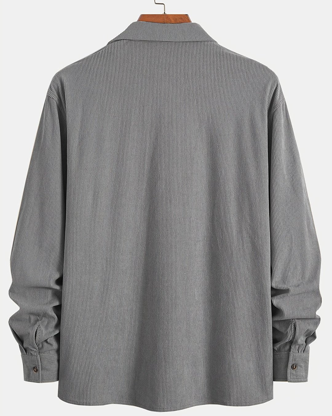 Indigo | Ribbed Textured Overshirt