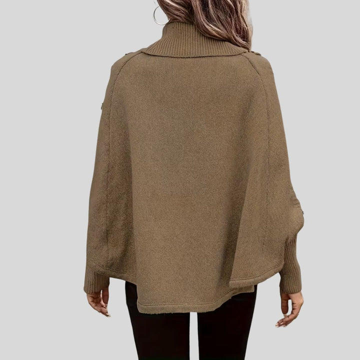 Jennie | High-Neck Cable-Knit Sweater