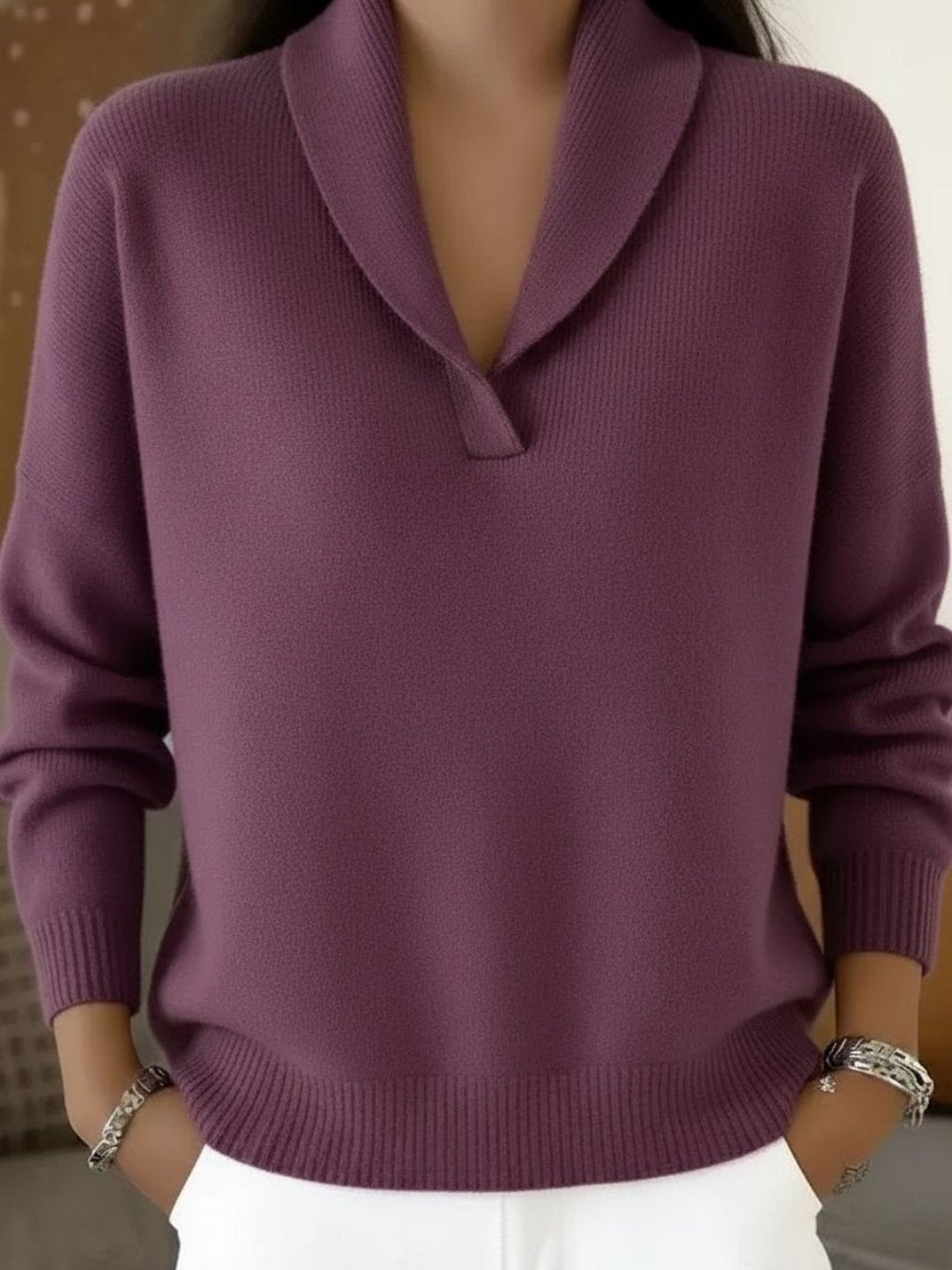 Topaz | V-Neck Sweater