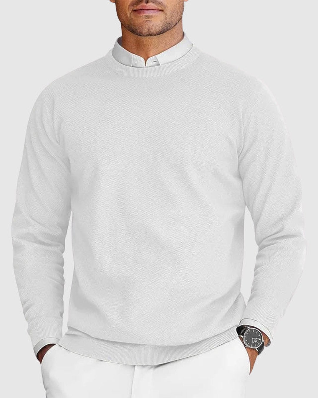 Hubert | Crew Neck Pullover