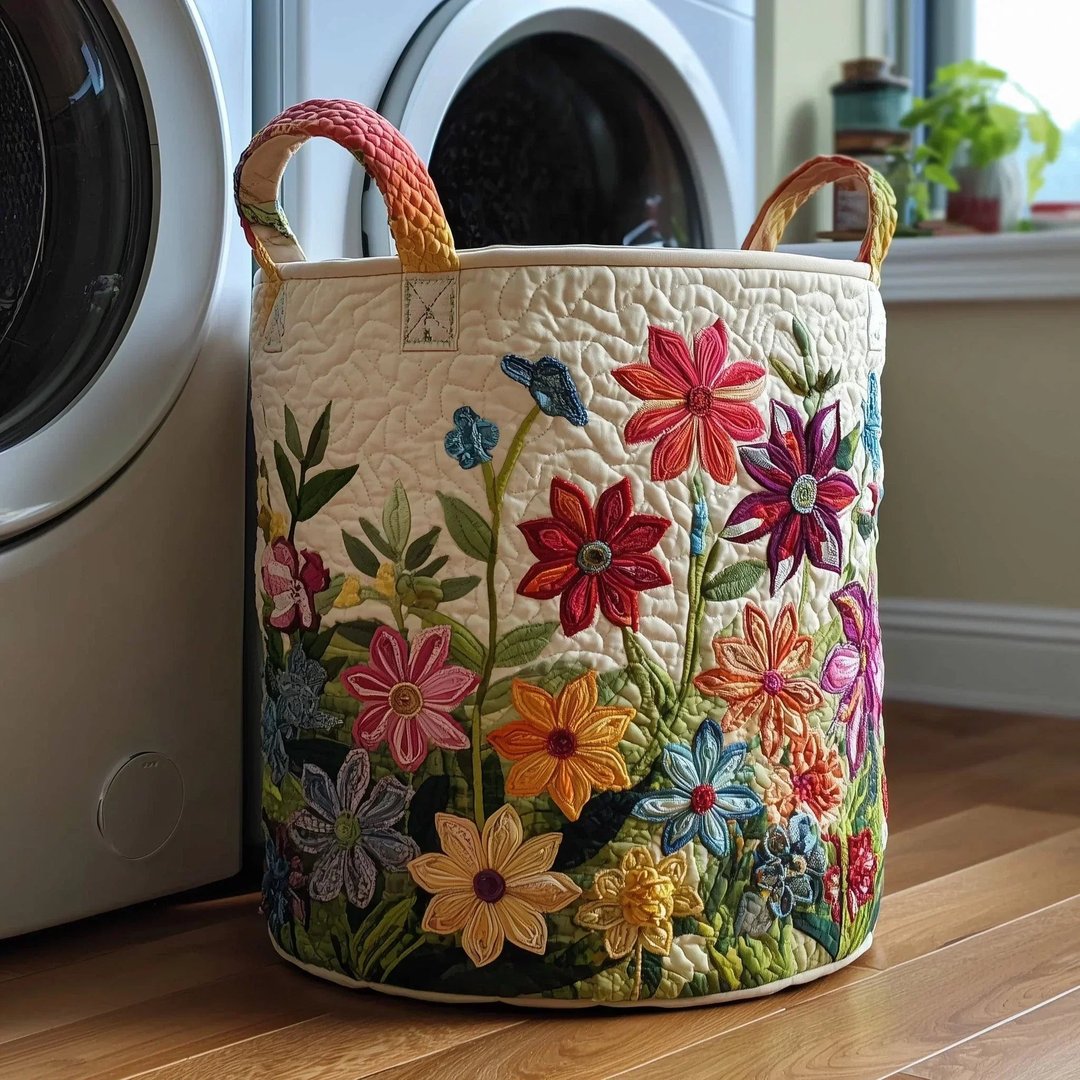 Betty | Hand-Quilted Basket