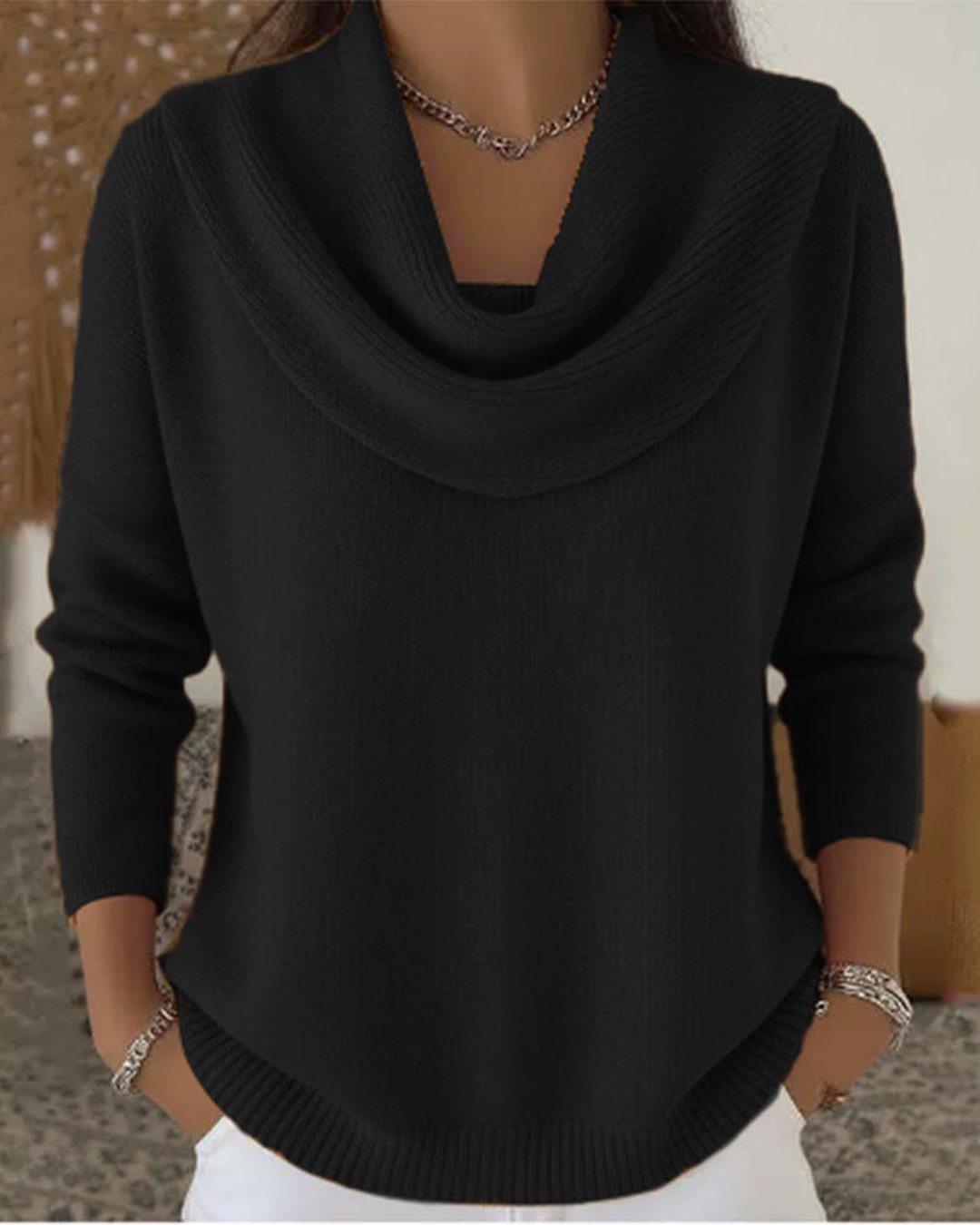 Ethna | Cowl Neck Sweater
