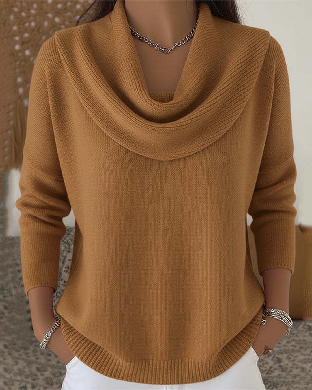 Ethna | Cowl Neck Sweater