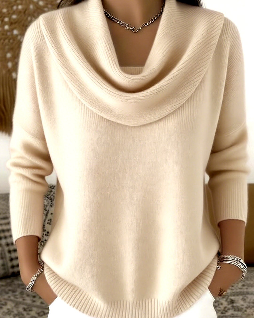 Ethna | Cowl Neck Sweater
