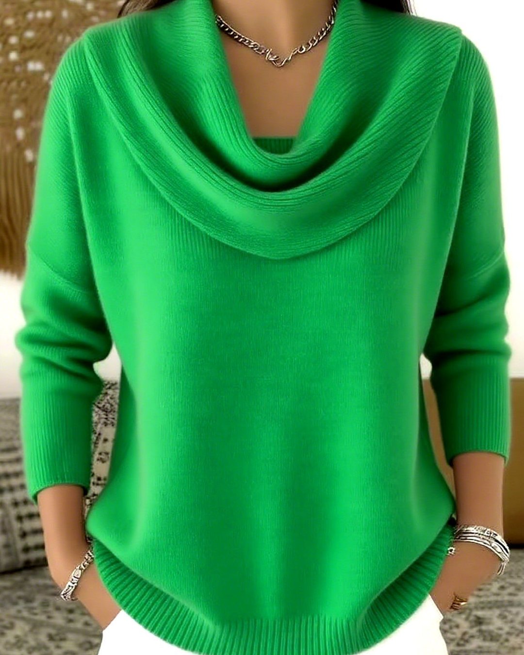 Ethna | Cowl Neck Sweater