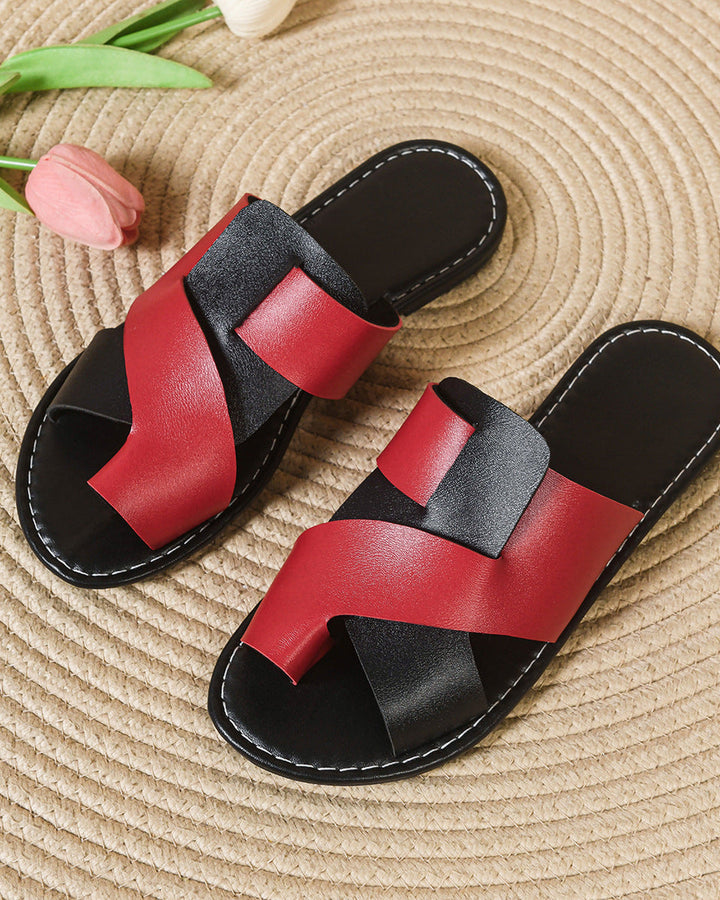 Felicity | Cross-Strap Sandals
