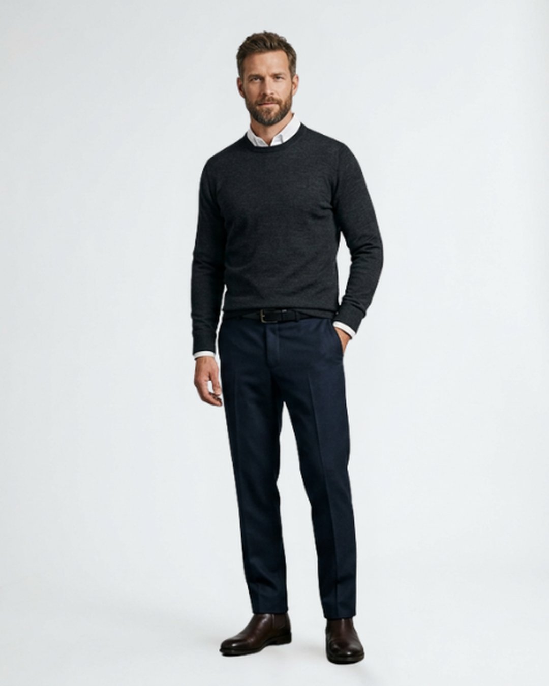 Hubert | Crew Neck Pullover