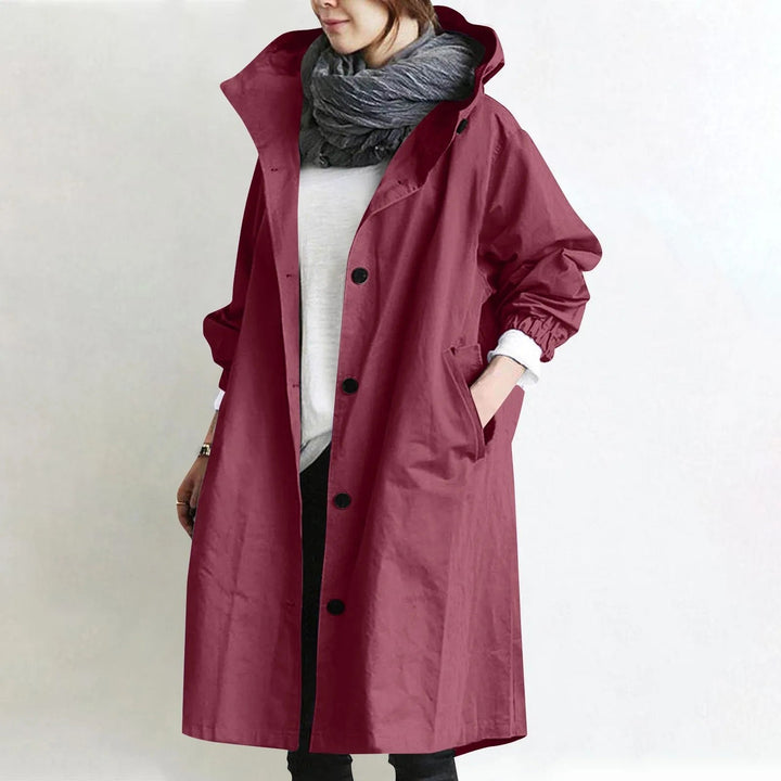 Evette | Hooded Longline Trench Coat