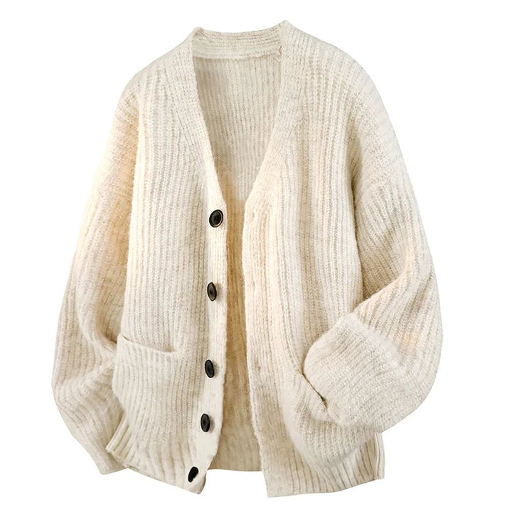 Joann | Relaxed V-Neck Cardigan