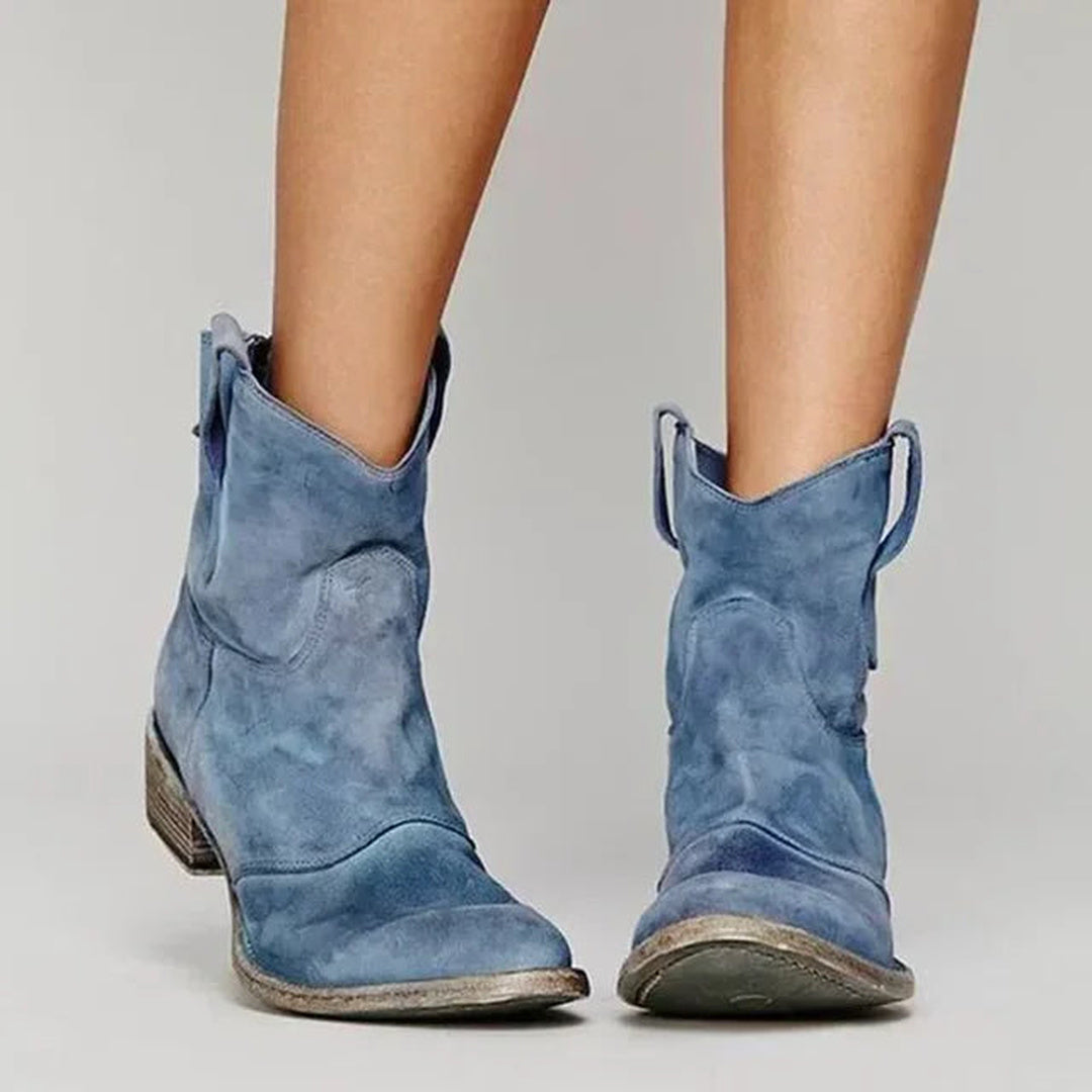 Colette | Vintage Western Ankle Boots
