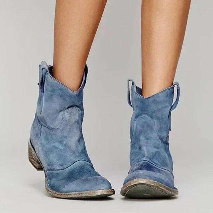Colette | Vintage Western Ankle Boots