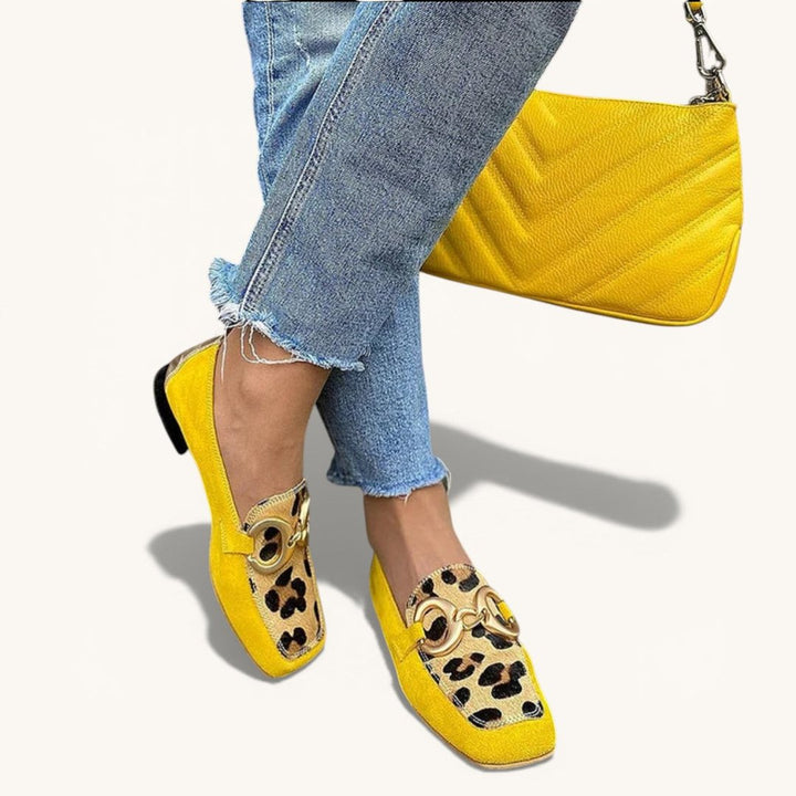 Beulah | Animal Print Loafers