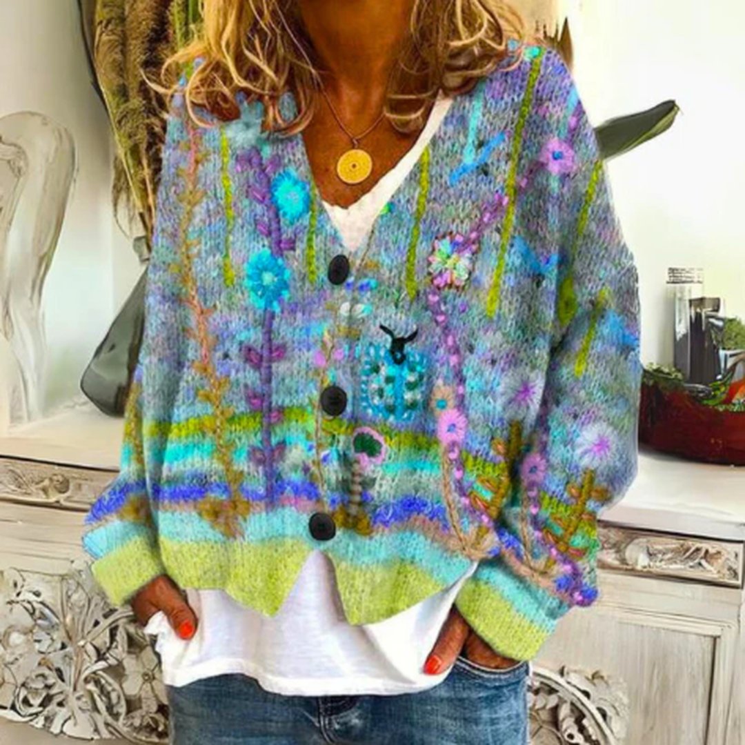 Hilda | Floral Cardigan