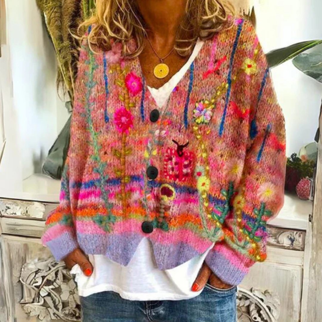 Hilda | Floral Cardigan