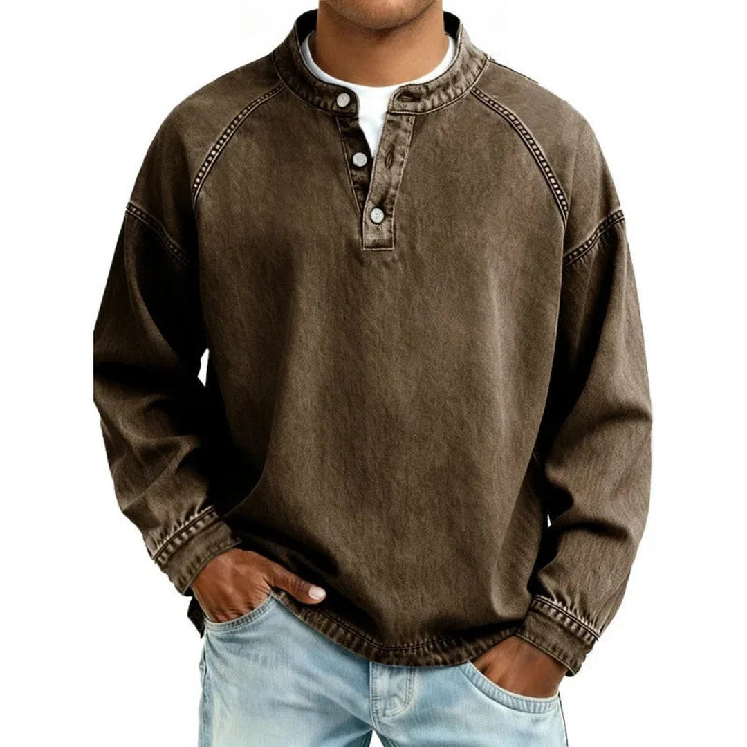 Edmund | Vintage Henley Shirt