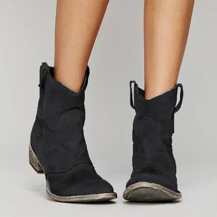 Colette | Vintage Western Ankle Boots
