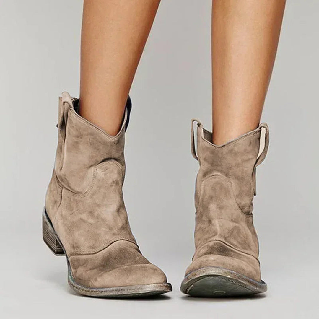 Colette | Vintage Western Ankle Boots
