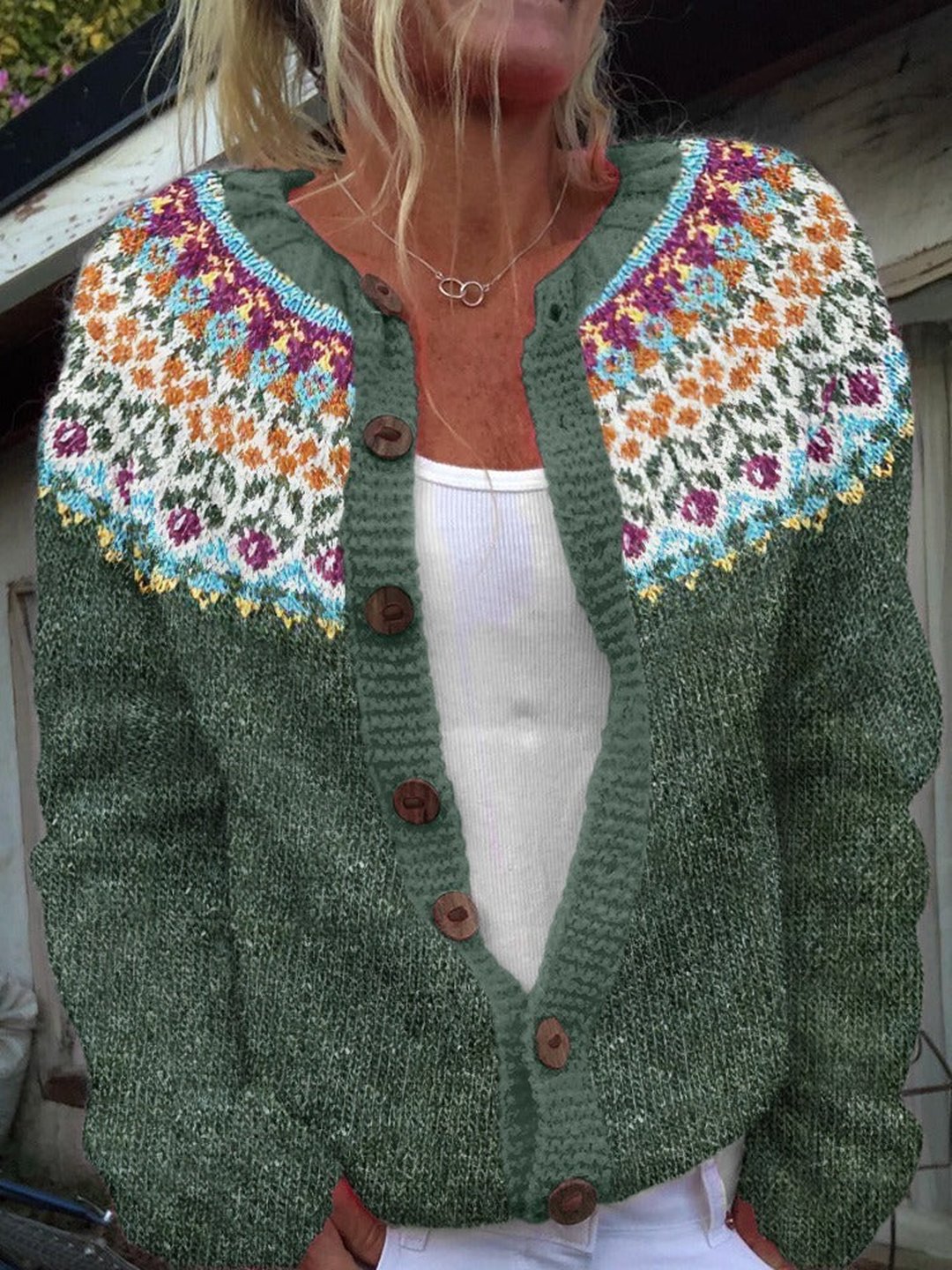 Marylin | Cozy Vintage Cardigan