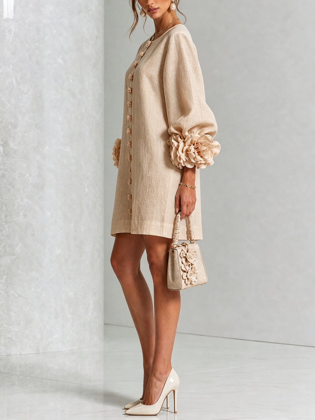 Albertine | Button-Down Mini Dress