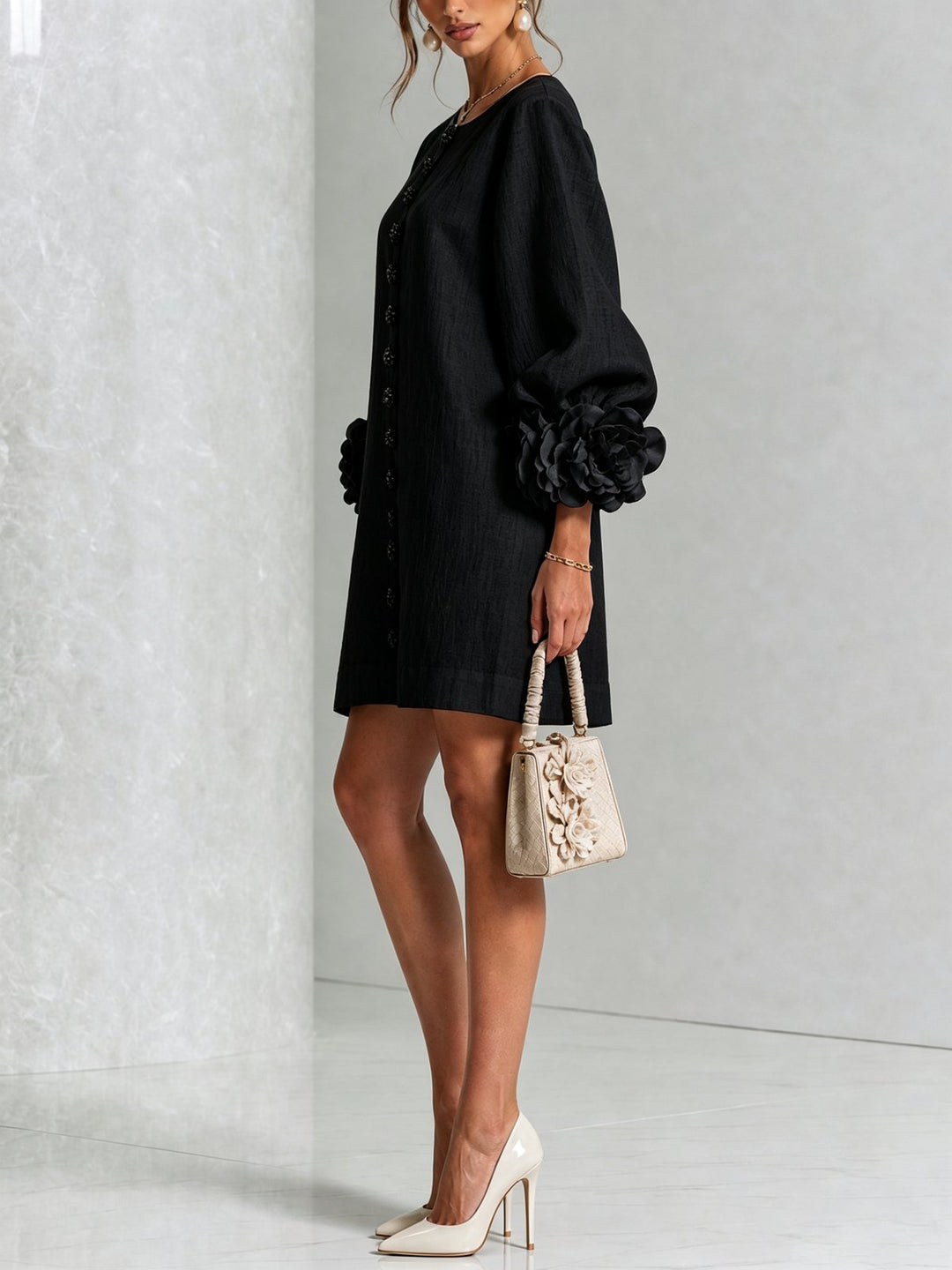 Albertine | Button-Down Mini Dress