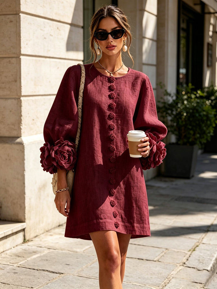 Albertine | Button-Down Mini Dress