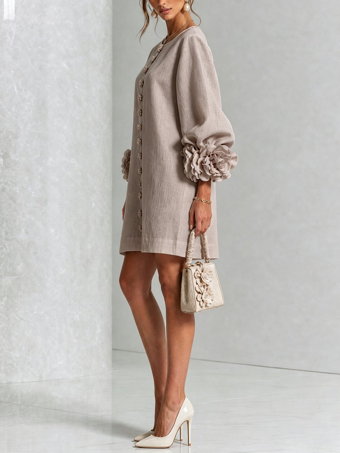 Albertine | Button-Down Mini Dress