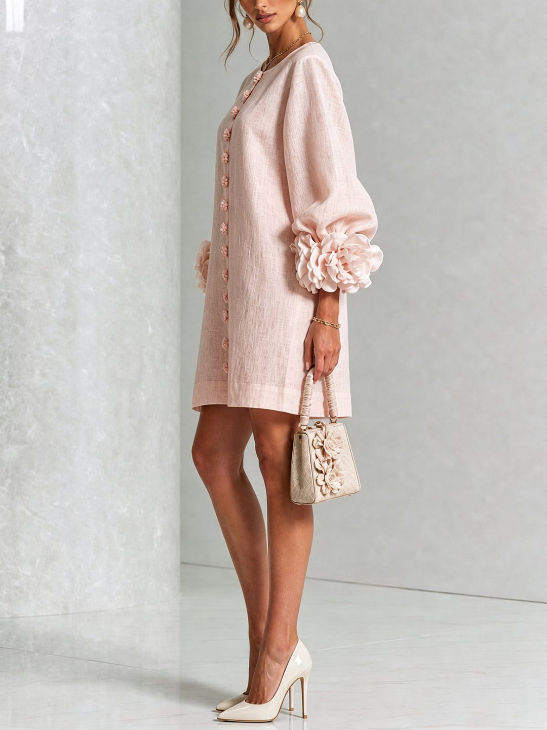Albertine | Button-Down Mini Dress