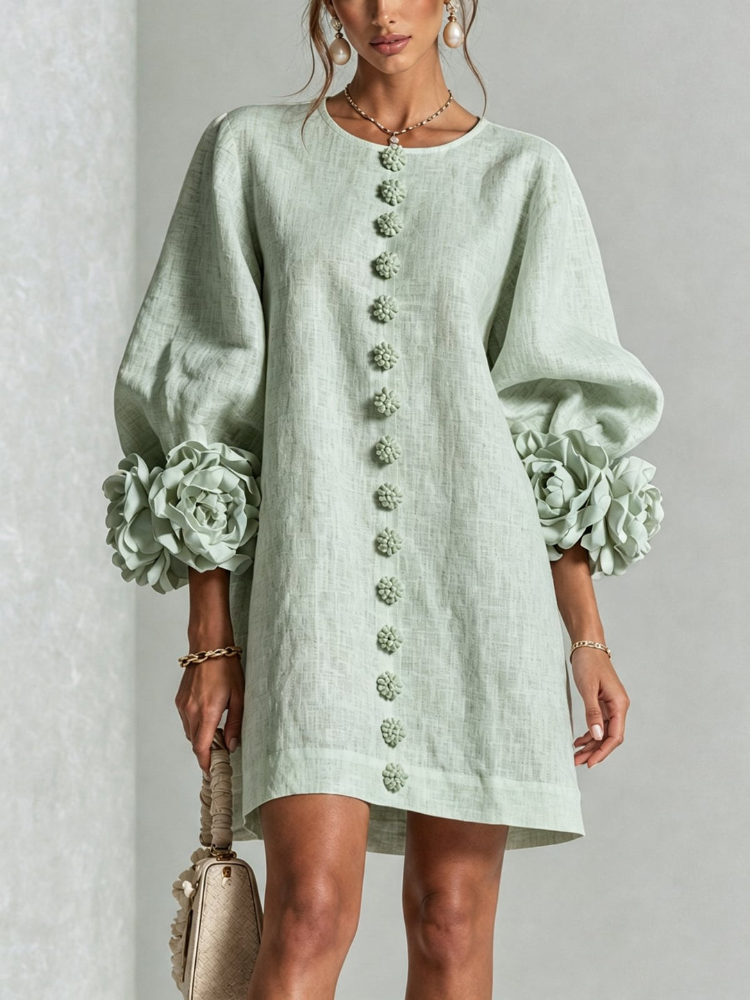 Albertine | Button-Down Mini Dress