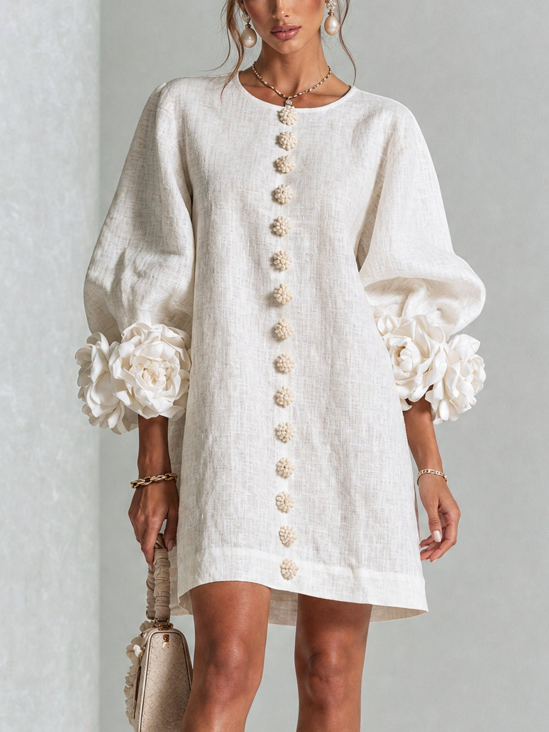 Albertine | Button-Down Mini Dress