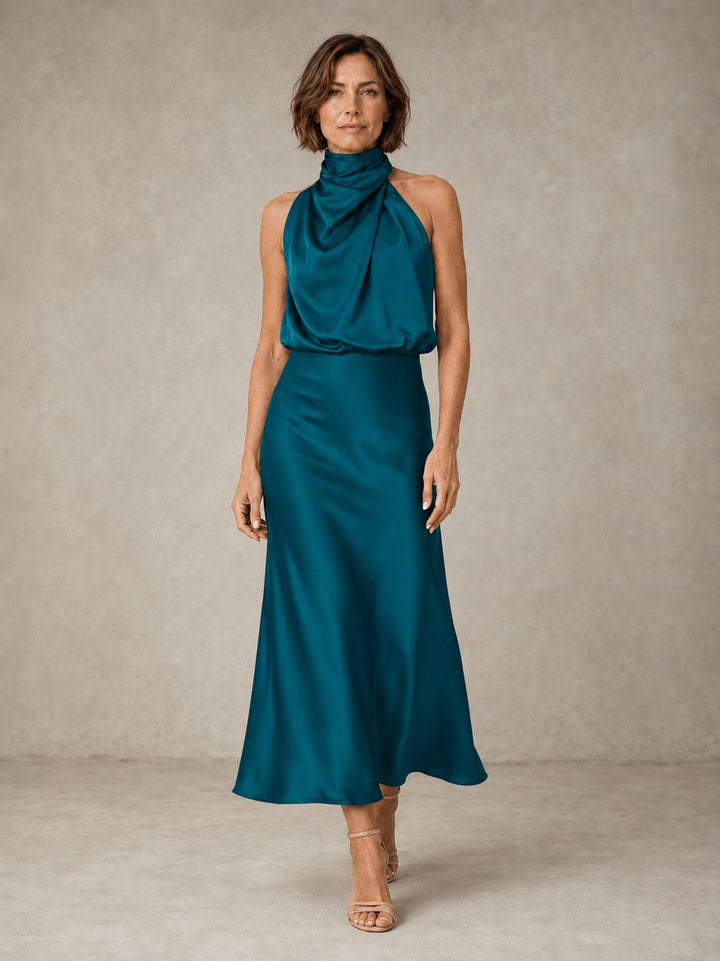 Lura | Halter Evening Dress