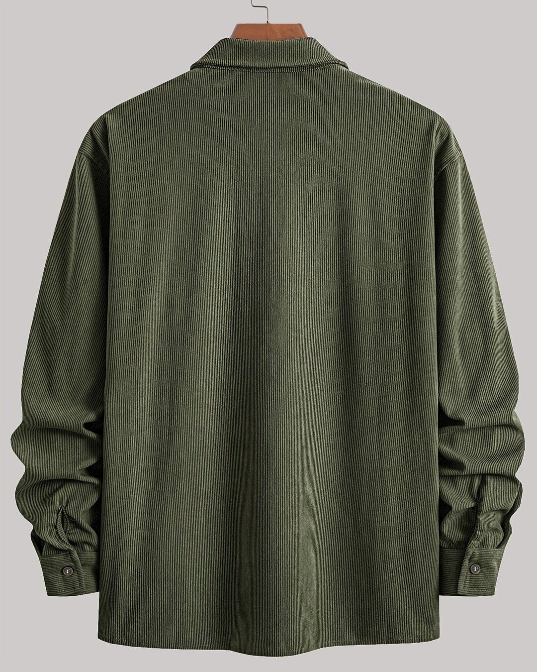 Indigo | Ribbed Textured Overshirt
