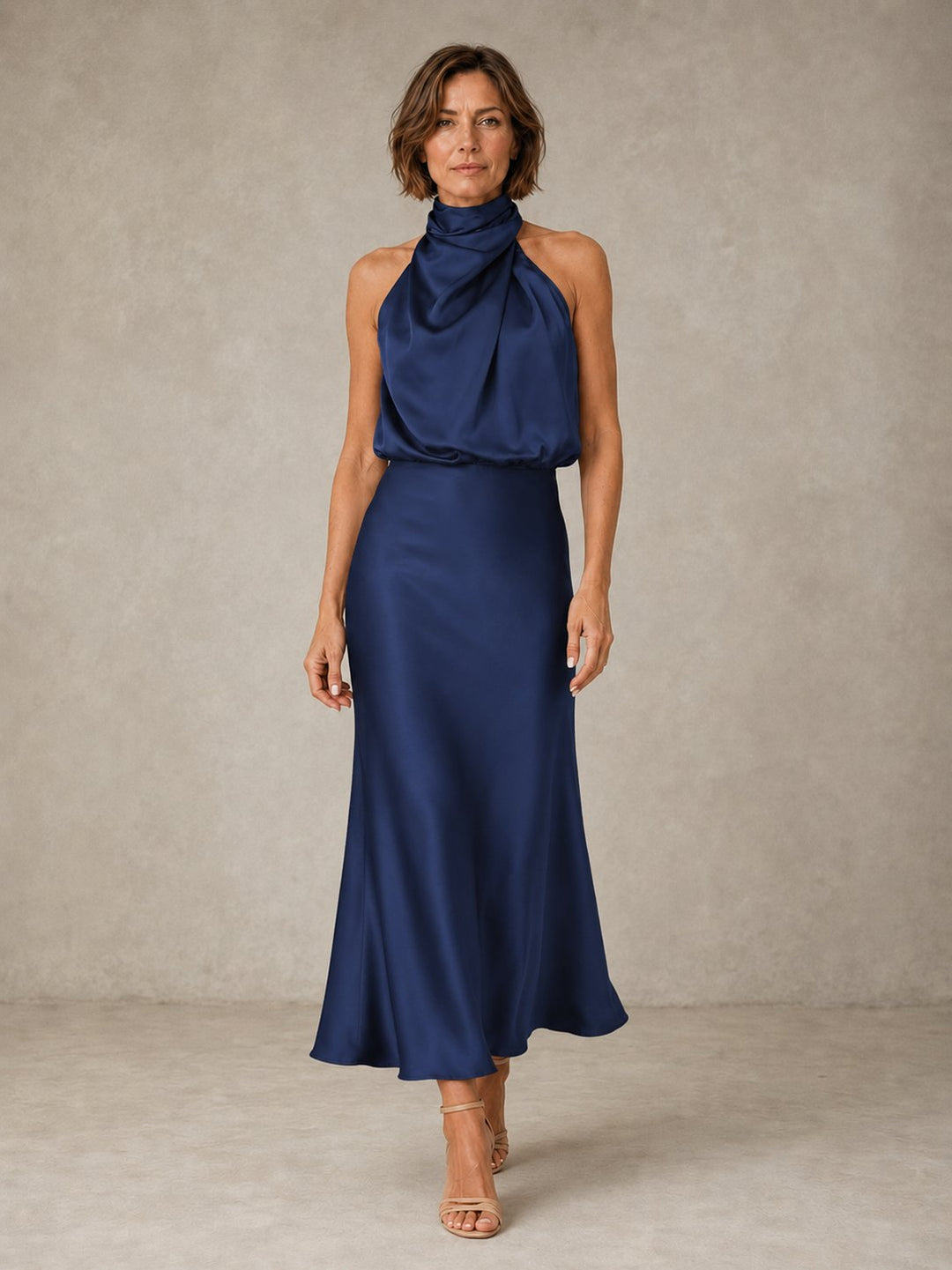 Lura | Halter Evening Dress