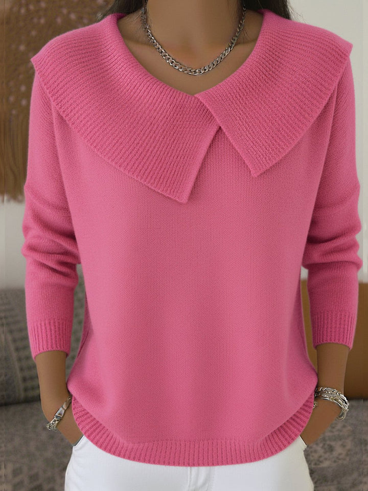 Everild | Warm Sweater with Soft Collar