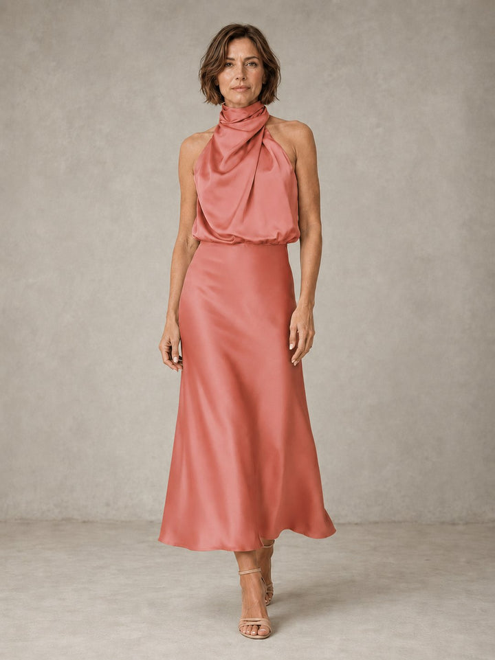Lura | Halter Evening Dress