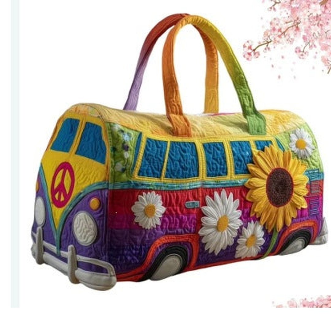 Antoinette | Quilted Travel Duffle Bag