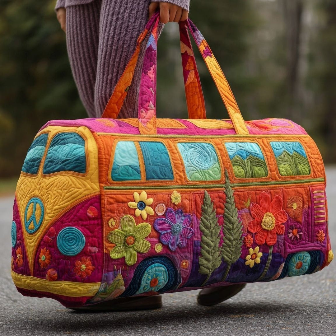 Jacquelin | Quilted Travel Duffle Bag