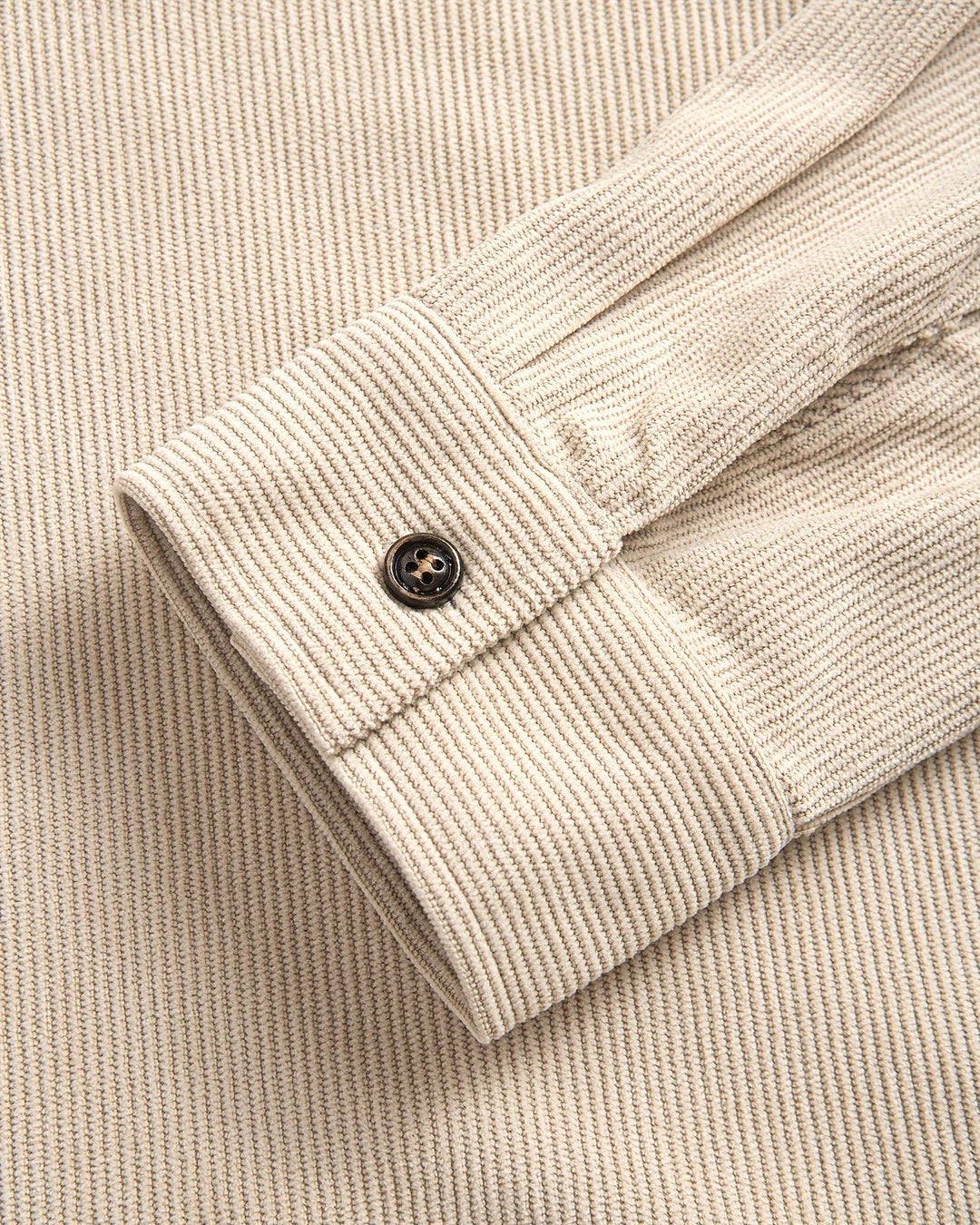 Indigo | Ribbed Textured Overshirt